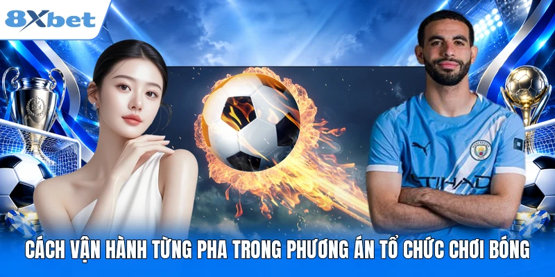 Cách vận hành từng pha trong phương án tổ chức chơi bóng